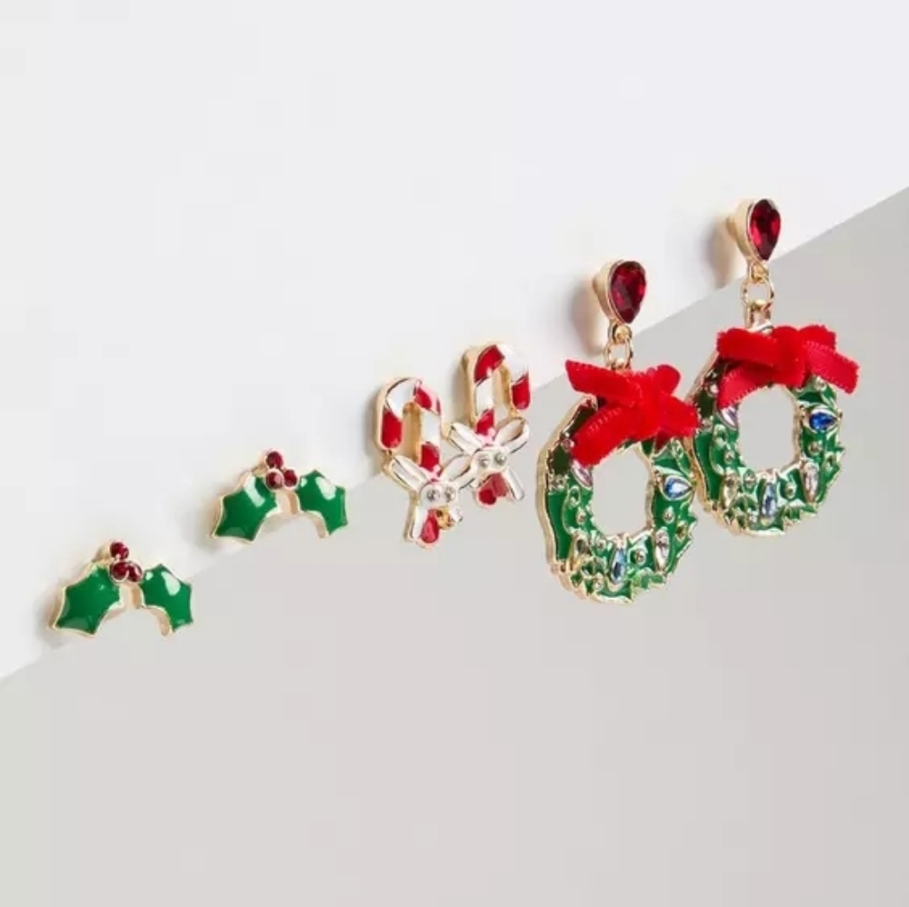 Whimsy Holiday Earring Set